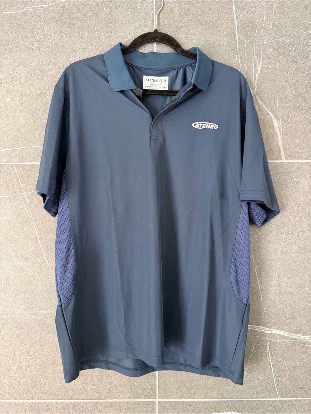 Ateno Crossover Splash Polo - Mens Large - Never Worn